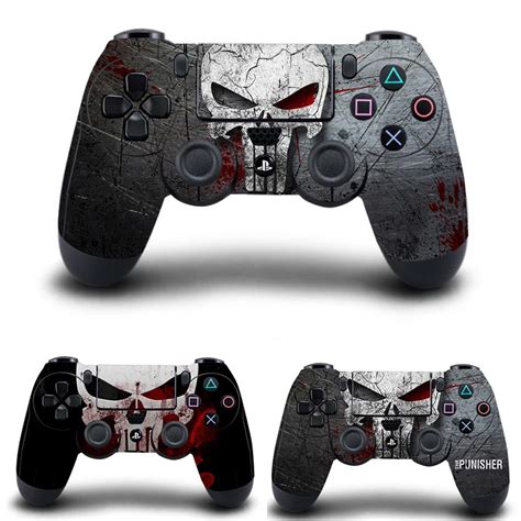 The Punisher PS4 Controller Skin Sticker Vinyl Decal for Sony ...