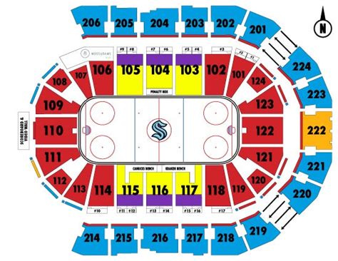 Seattle Kraken Arena Seating Chart - img-cheesecake