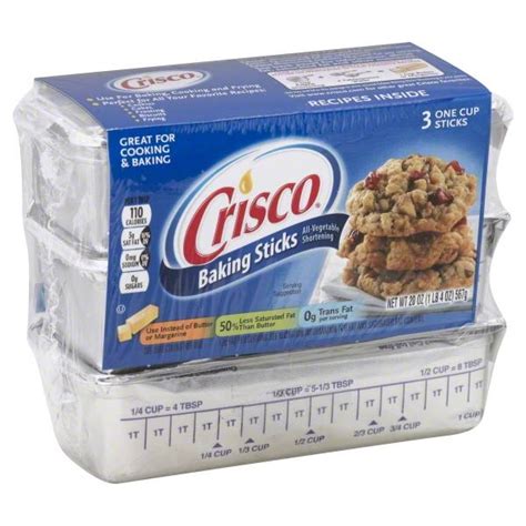 Crisco Baking Sticks 3 One Cup Sticks | Hy-Vee Aisles Online Grocery Shopping