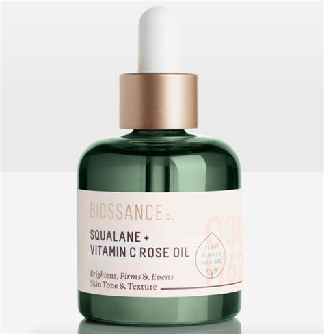 Biossance Squalane + Vitamin C Rose Oil | Best Beauty Products For April 2017 | Spring Shopping ...