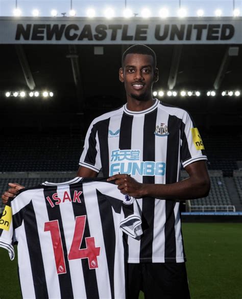 Newcastle confirm signing of Sweden striker Isak - Adomonline.com