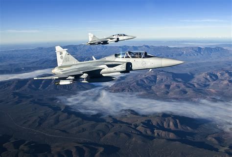 Saab receives Support Contract for South African Gripen