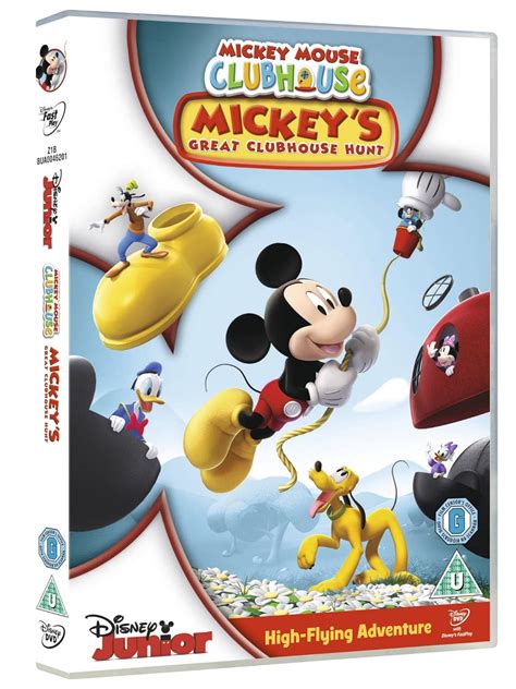 Amazon.com: Mickey Mouse Clubhouse - Mickey's Great Clubhouse Hunt [DVD + Retro Badge] : Movies & TV