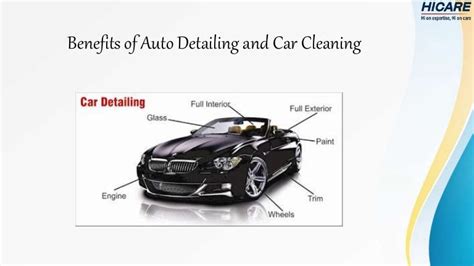 Benefits of auto detailing and car cleaning