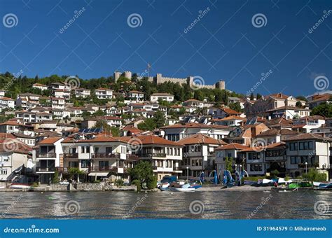 Fortress Ohrid stock image. Image of ohrid, architecture - 31964579