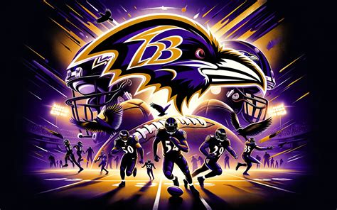 Baltimore Ravens Wallpaper 4K, NFL team, Super Bowl, Soccer