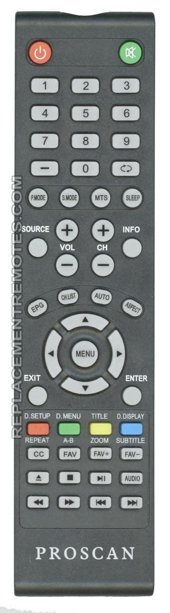 Buy Proscan PLDV321300Crem TV/DVD Combo Remote Control