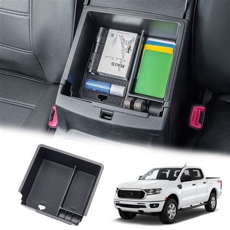 Buy PIMCAR Compatible with 2019 2020 2021 2022 2023 Ford Ranger Center Console Organizer ABS ...