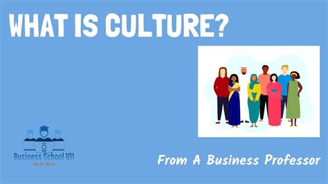 What is culture? | International Business| From A Business Professor - YouTube