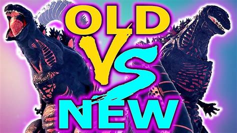 Kaiju Universe ! Old Vs New Shin Godzilla Remodel Direct Comparison | ROBLOX - YouTube