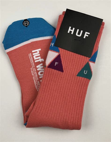 HUF PRISM TRIANGLE SOCK - (ALL COLORS) - KINGSWELL - Los Feliz