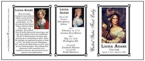 06- Louisa Adams, First Lady - HistoryMugs.us