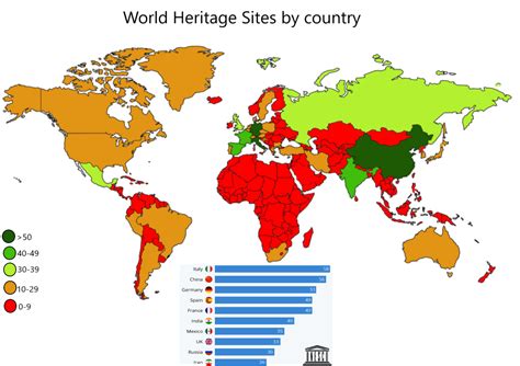 World heritage sites… - Maps on the Web