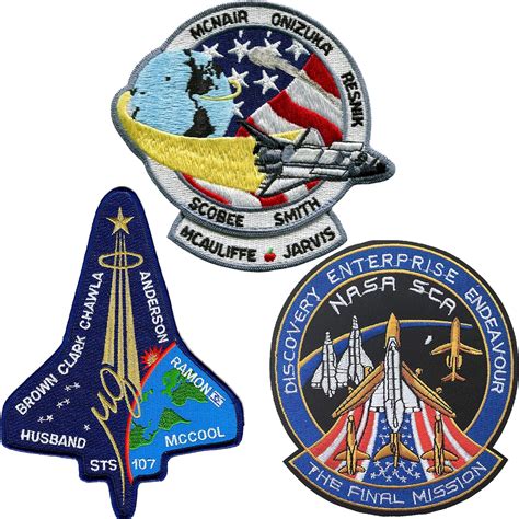 Amazon.com: NASA Space Shuttle Challenger Mission Patch, The Final ...