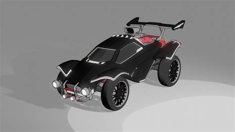 Toon Octane from RocketLeague by Miguel BarbosaI rendered this a few months ago but I didn't ...