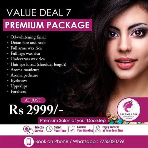 Take our Value Deal 7 Premium Package at just Rs 2999/- | Spa manicure ...
