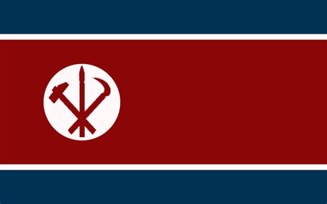 Redesign of the DPRK flag : r/vexillology