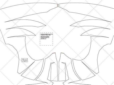 Easy Comic Spidey Faceshell Mask for Cosplay PDF Template A4 - Etsy ...