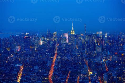 New York City Manhattan midtown skyline 11606529 Stock Photo at Vecteezy