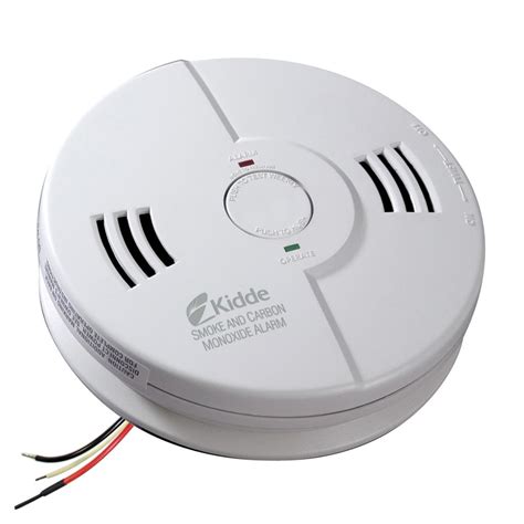 Kidde AC Hardwired Combination Smoke and Carbon Monoxide Detector with ...