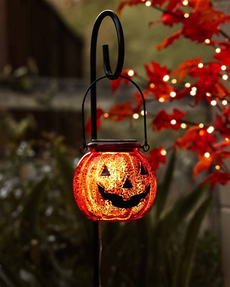 Solar-Powered Halloween Pathway Lights | Balsam Hill