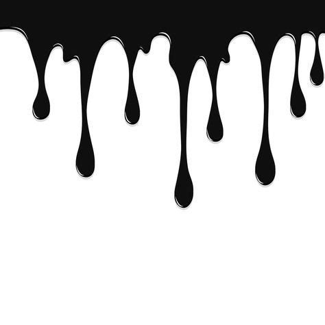 Paint Black colorful dripping splatter , Color splash or Dropping Background vector desi ...