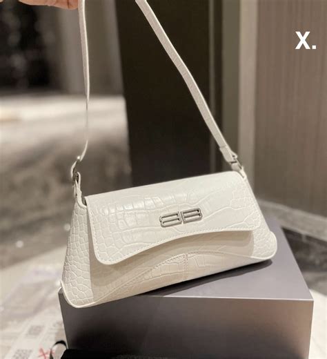 White Balenciaga – Luxury Bright Beauty