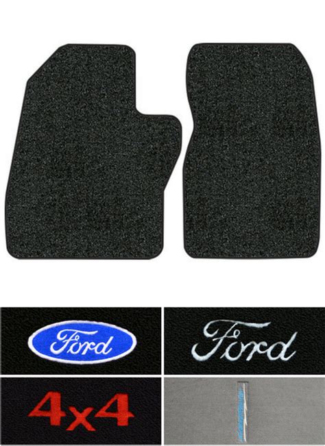 1988-1996 Ford F-150 Floor Mats - 2pc - Cutpile | Fits: Extended Cab | eBay