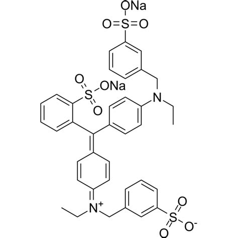 Brilliant Blue FCF (Acid Blue 9; FD&C Blue No. 1; E133) | CAS 3844-45-9 ...