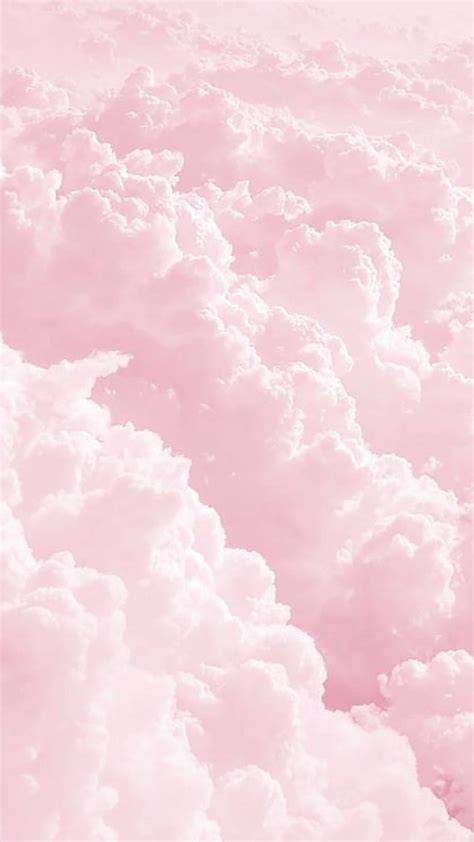 Pastel Pink Brick in 2020. Pastel pink aesthetic, Pink clouds , Cute ...