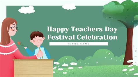 Best Free Happy Teachers' Day Google Slide Themes And Powerpoint Templates For Your Presentation ...