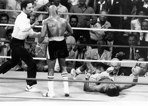 Broadcasting legend Al Michaels remembers calling a legendary fight ...