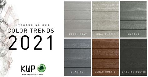 Trending Engineered Wood Siding Colors for 2021 - KWP Products