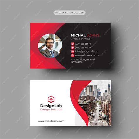 Premium PSD | Personal Business Card Template