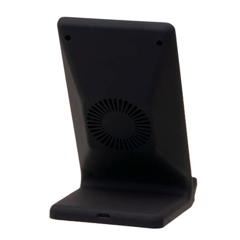 Qi Fast Wireless Charging stand, Dual Coil. 10W. Black