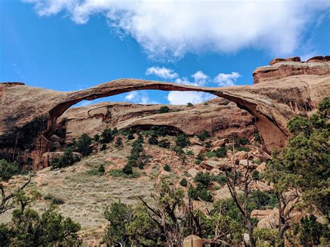 Landscape Arch - Arches National Park , UT [OC] [4032X3024] : r/EarthPorn