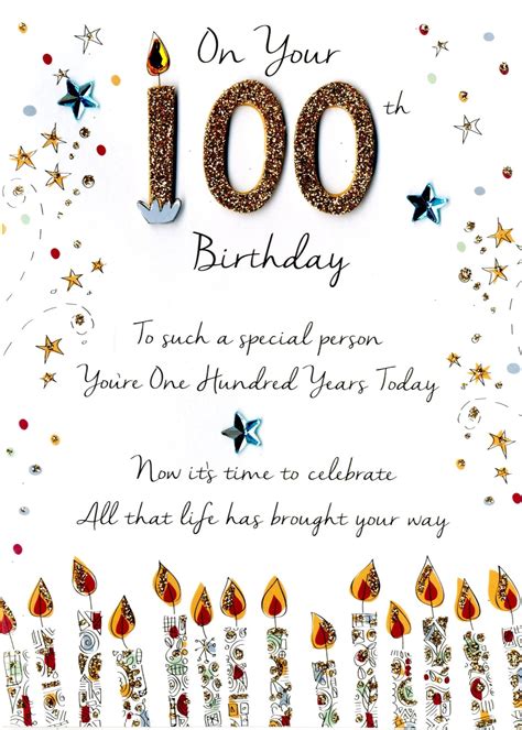 22 Ideas for 100th Birthday Card - Home, Family, Style and Art Ideas