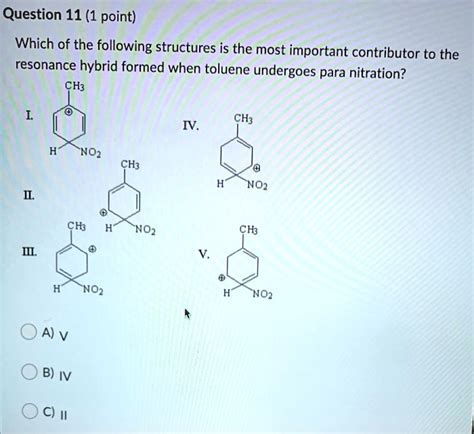 question 11 1 point which of the following structures is the most ...