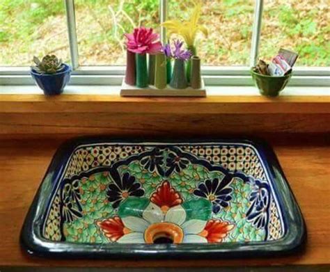 Es muy bello. | Forest house, Ceramic sink, Mexican decor