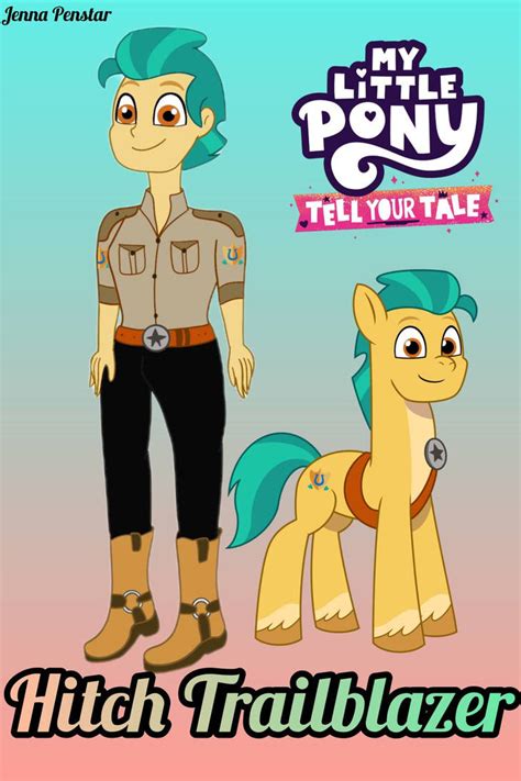 Hitch Trailblazer MLP EQG + MLP Tell your tale by Jenna56 on DeviantArt