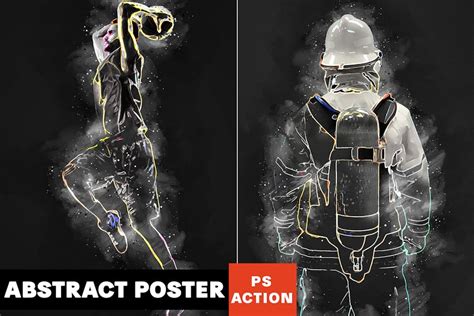 Abstract Poster Photoshop Action by AB-TheDesigner on Envato Elements