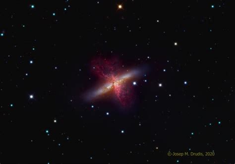 An image of Messier 82 has been uploaded – Astrodrudis