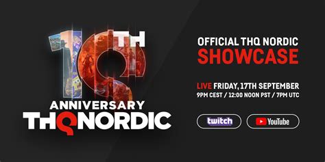 THQ Nordic digital showcase live stream