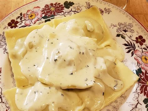 Lamb-Stuffed Ravioli with Rosemary Cream Sauce | Edible Western NY