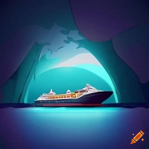 Realistic cruise experience on Craiyon