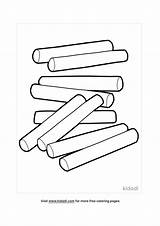 Free Color Sticks Coloring Page  Printables Kidadl sketch template