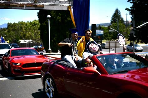 Photo: Benicia High School sends off grads in style with drive-thru graduation – Times Herald Online