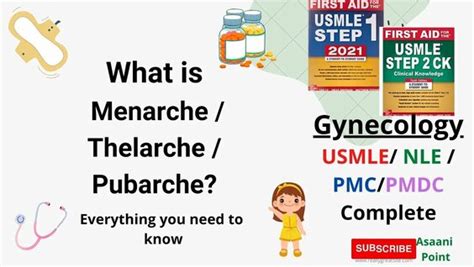 What is Menarche , Thelarche and Pubarche? Complete def , etiology and Seq. - DaftSex HD