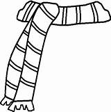 Scarf Colouring Pages Sketch Coloring Page sketch template