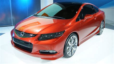 2012 Honda Civic Si Coupe and Civic Sedan Concepts debut in Detroit